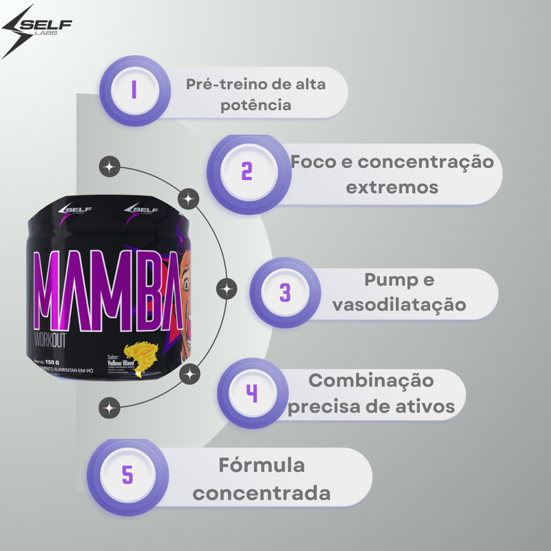 Pré-treino MAMBA 150g ®