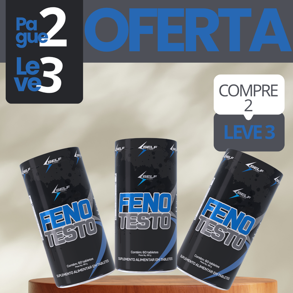 Leve 3 Feno Testo, pague só 2